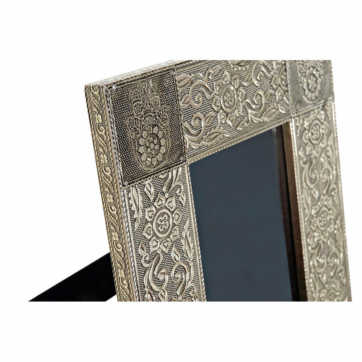 Photo frame DKD Home Decor Champagne Light mauve Wood Aluminium Arab 20 x 1 x 25 cm (1 Unit)-2